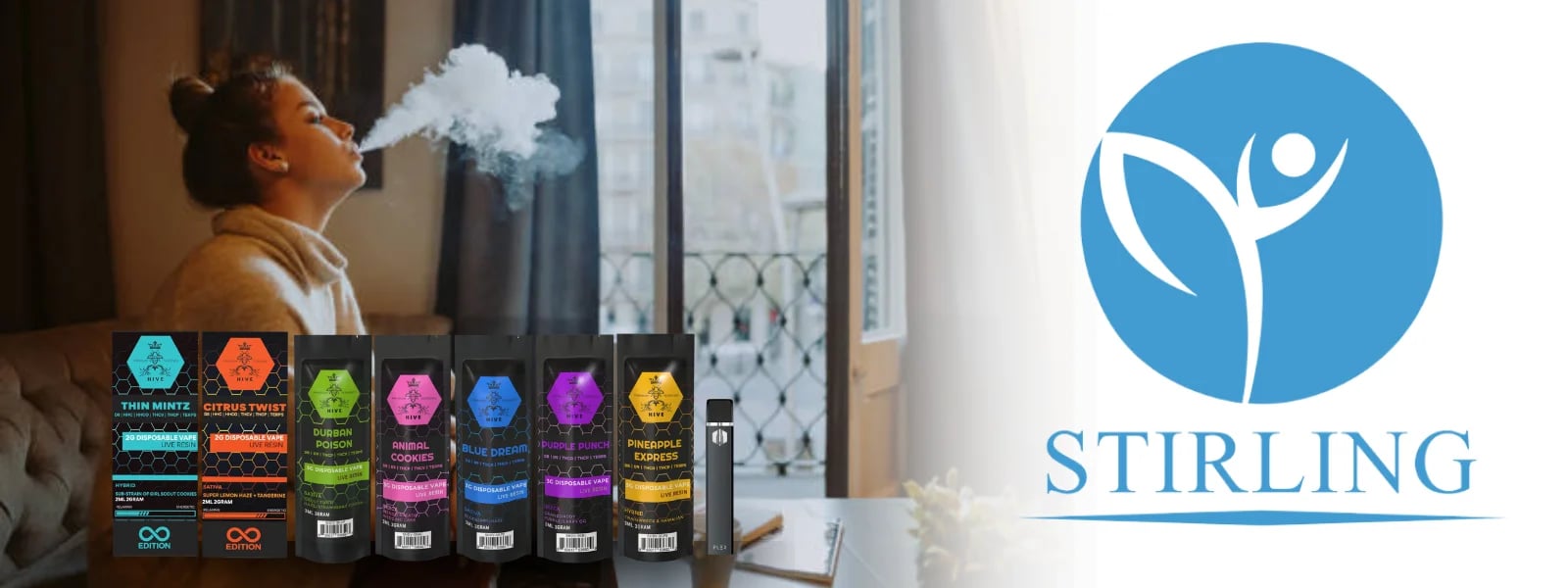 Stirling is The Best Delta 8 Vape Online